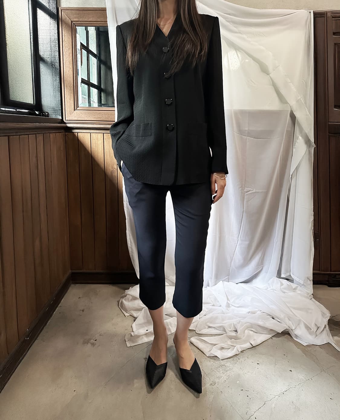 GIVENCHY v-neck button jacket 상품이미지2