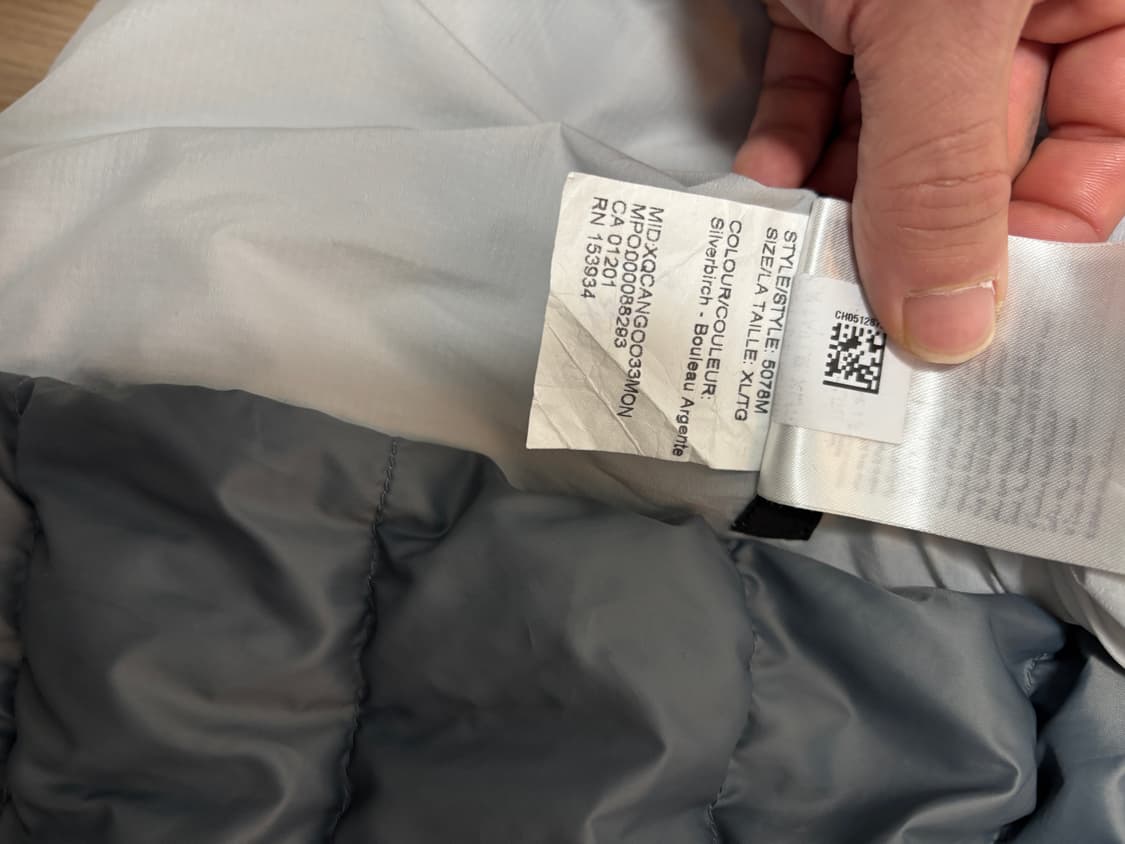 캐나다 구스 롯지 다운 후디 매트 피니쉬 실버버치  상품이미지8