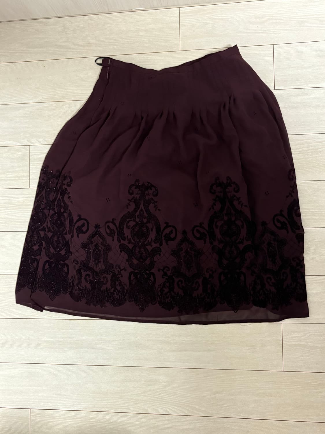 레이스 자카드 스커트 상품이미지1