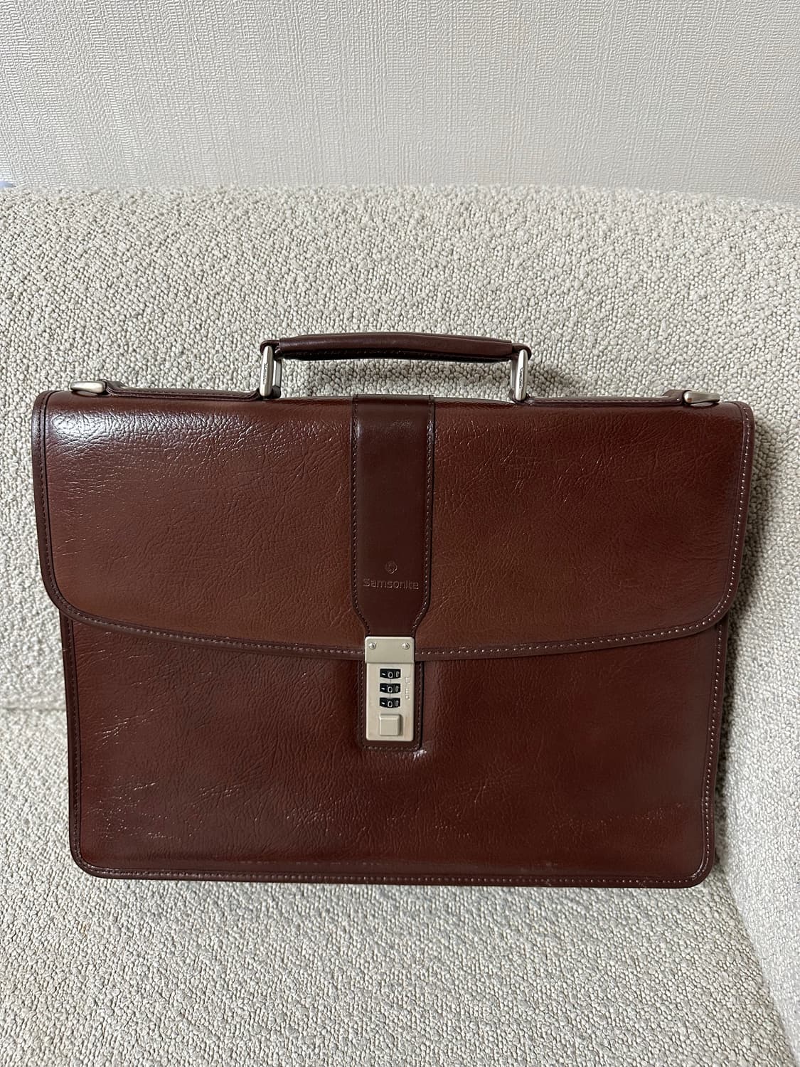 샘소나이트 가죽 서류가방, 브리프케이스 팝니다 상품이미지1