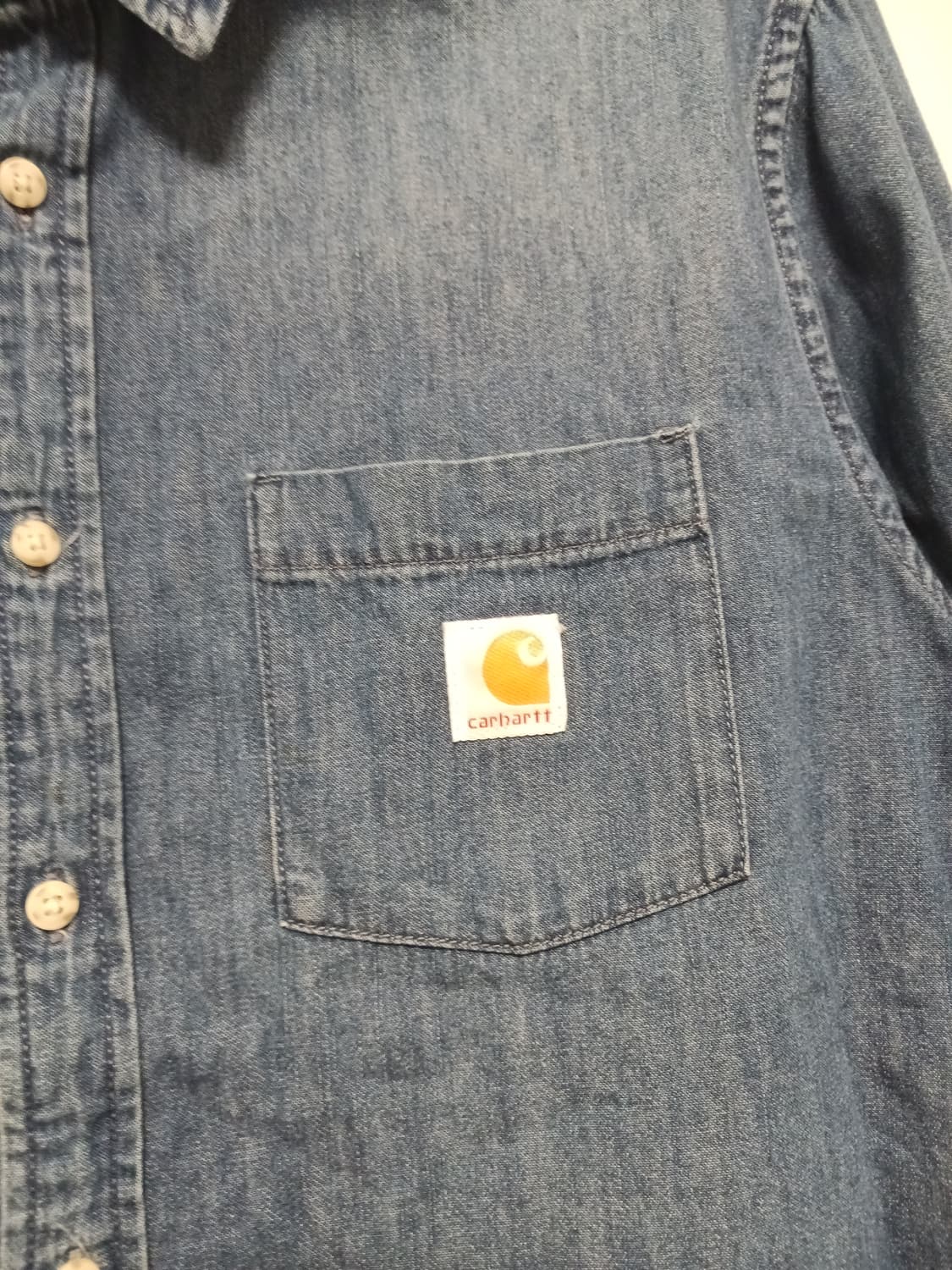 칼하트 데님 셔츠 상품이미지3