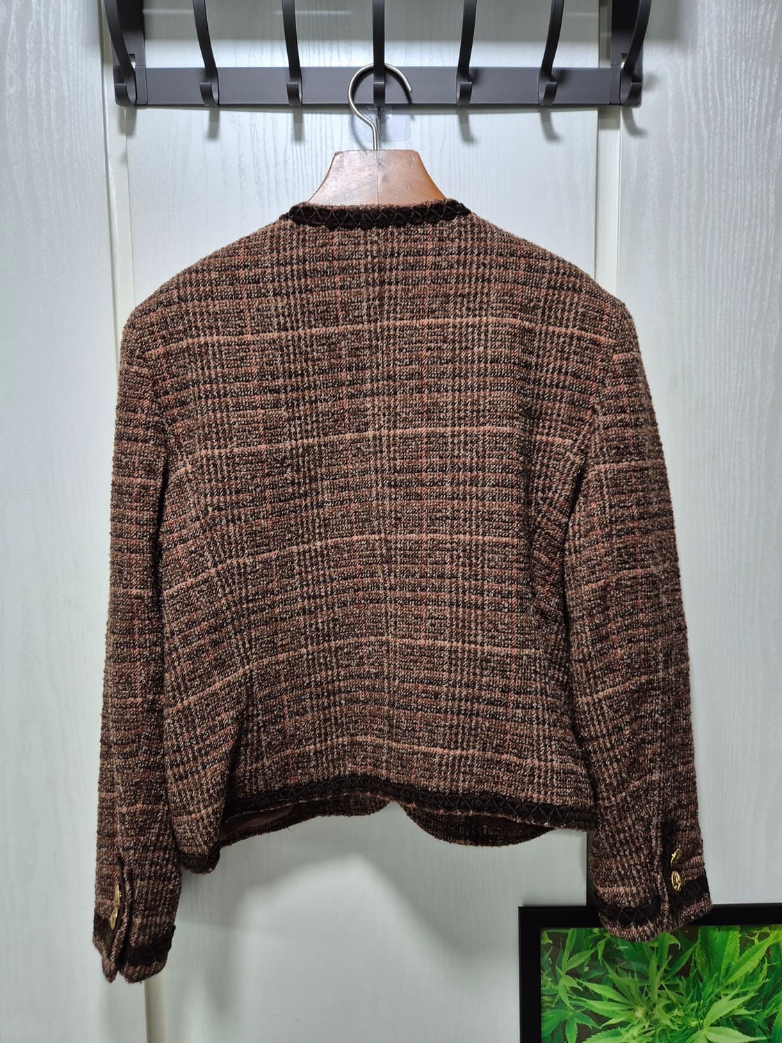 브렌치릿지 브라운 트위드 자켓 상품이미지10