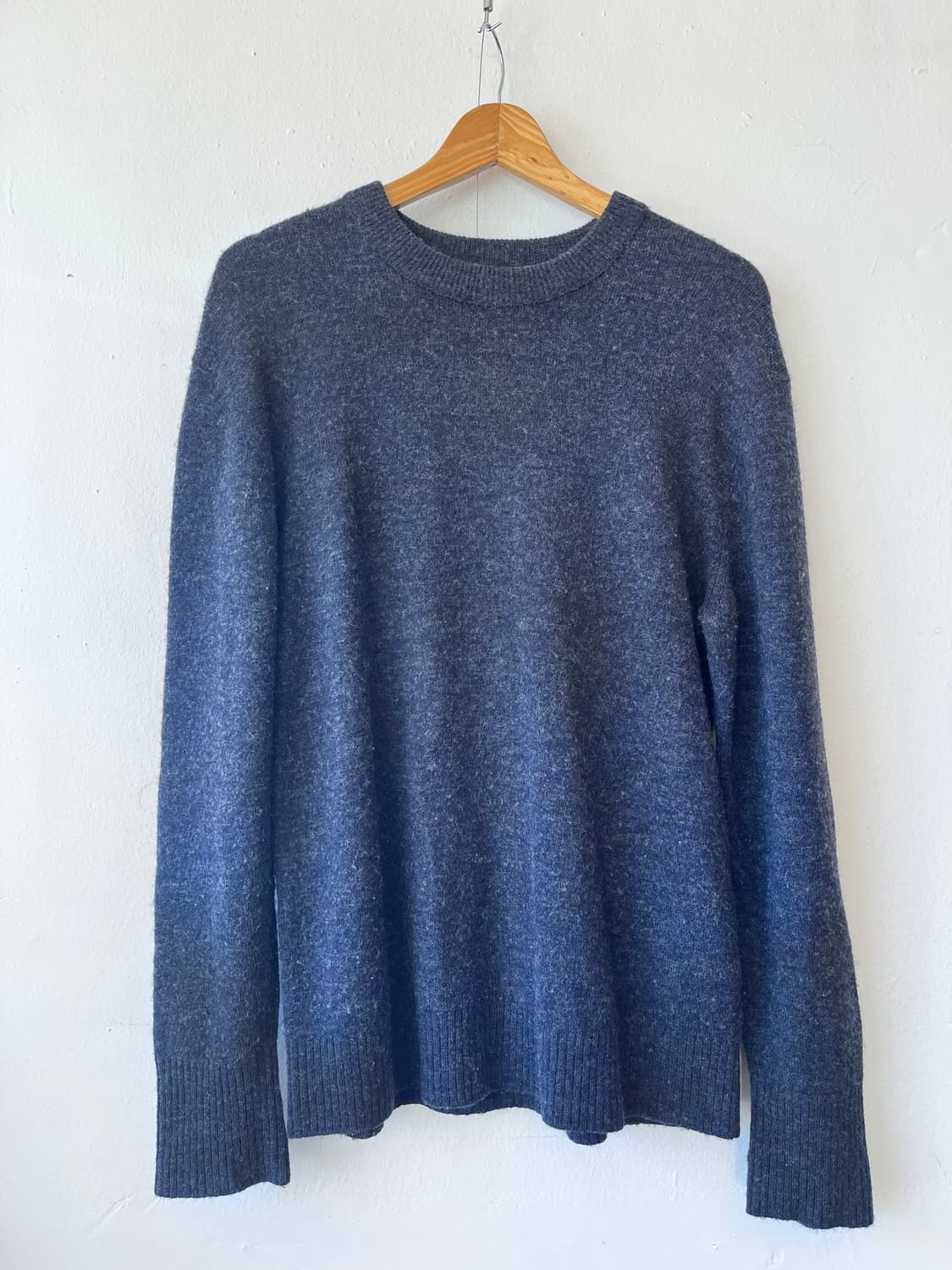 제이린드버그 남성 챠콜라운드니트 95M사이즈 상품이미지2