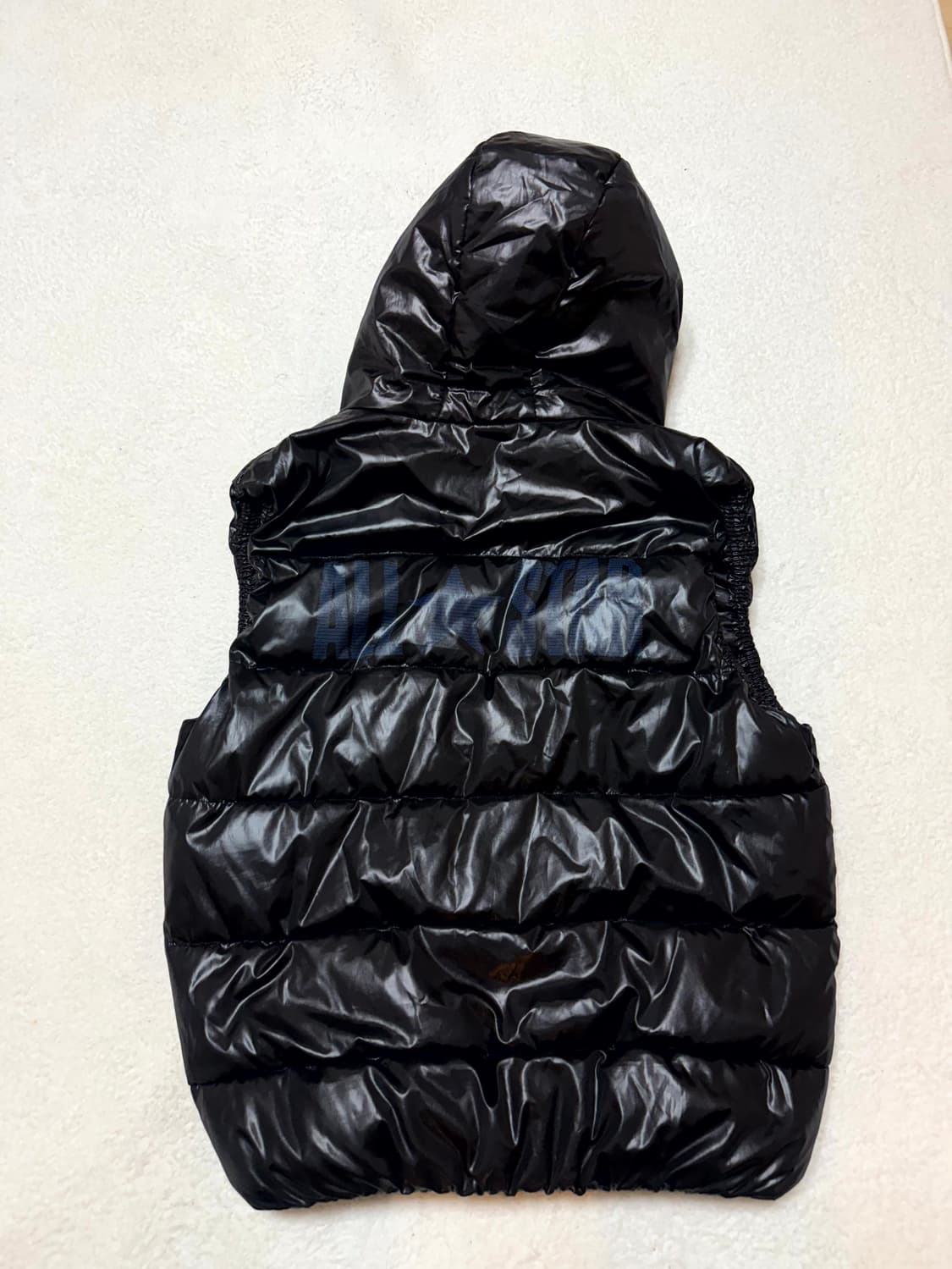 컨버스 유광 패딩 조끼 XL 상품이미지2