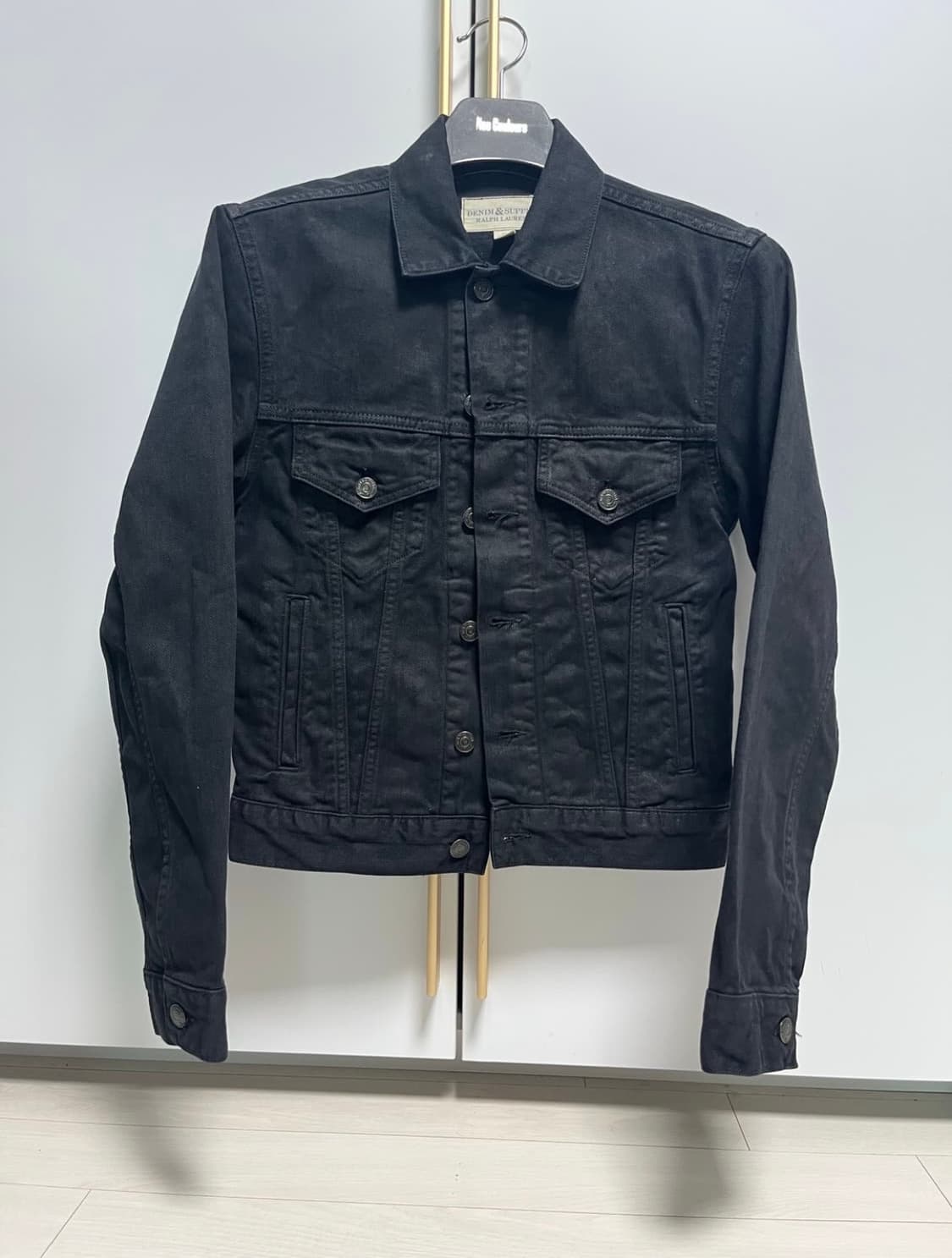 랄프로렌 데님앤서플라이 왁스 코팅 데님 트러커 자켓 상품이미지1