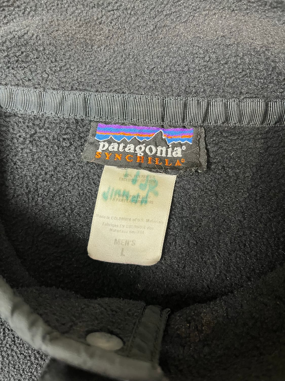 파타고니아 신칠라 올블랙 L 상품이미지4