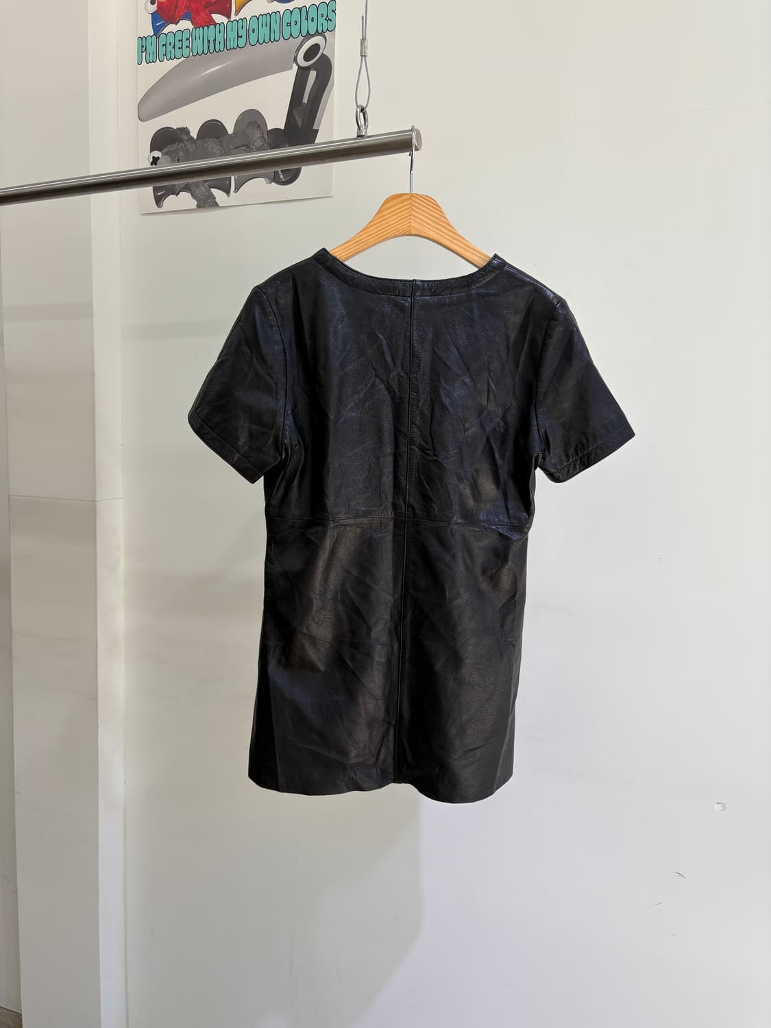 RAY BEAMS 레더블라우스 상품이미지5