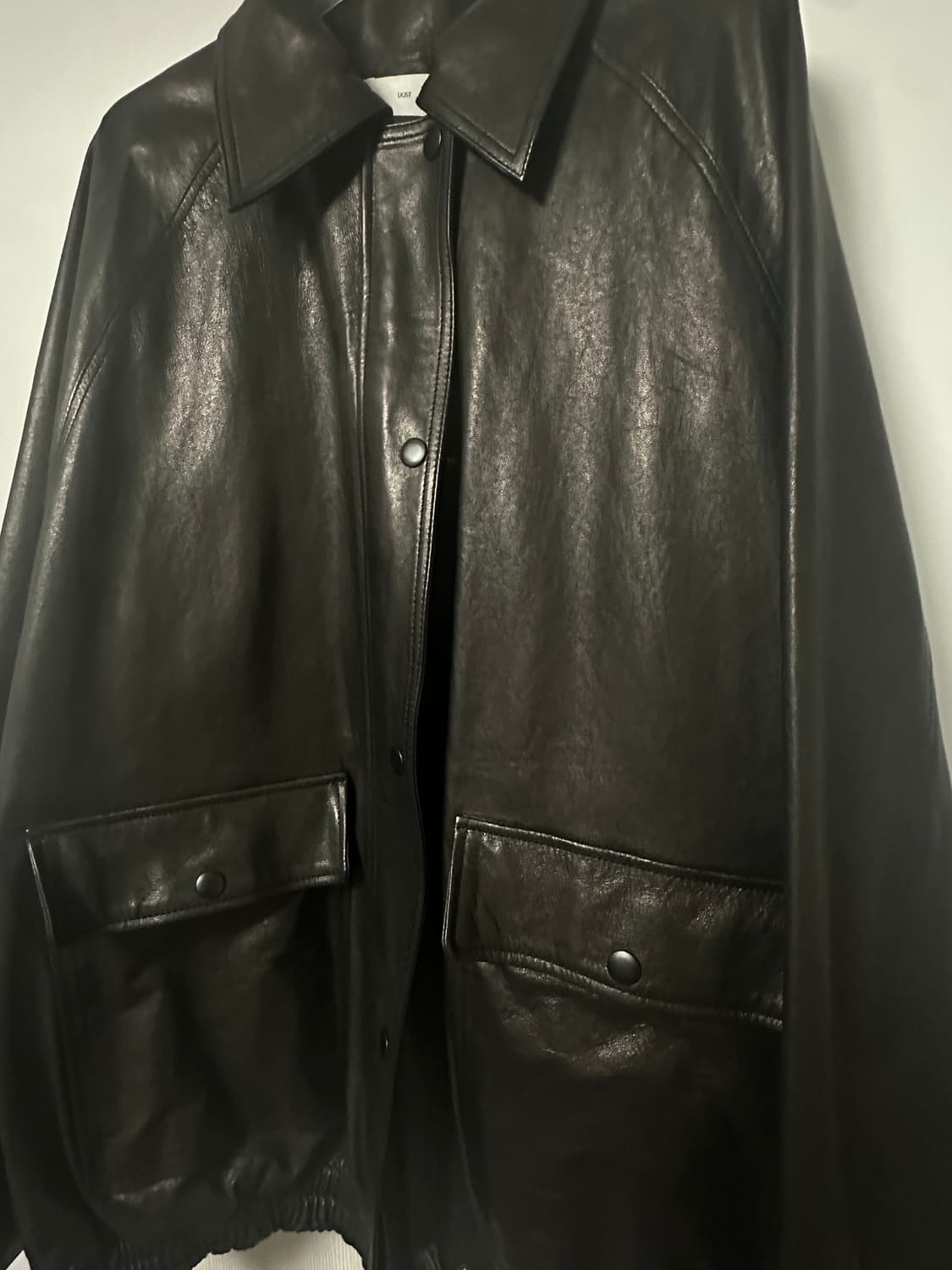 새상품)UGST 어그스트 빈티지 램스킨 레더자켓 상품이미지3