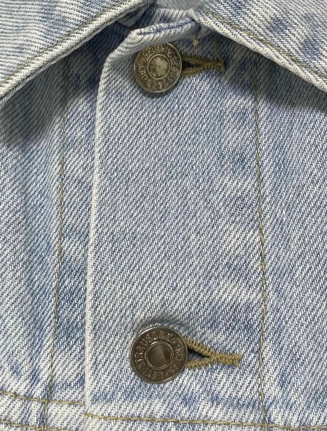 1992년 Levi’s type1 데님자켓 xl 상품이미지3