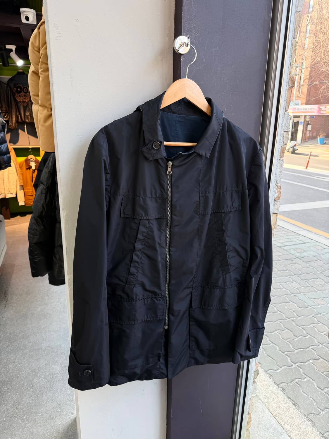 105/ 타임옴므 리버시블 후디 자켓 상품이미지6