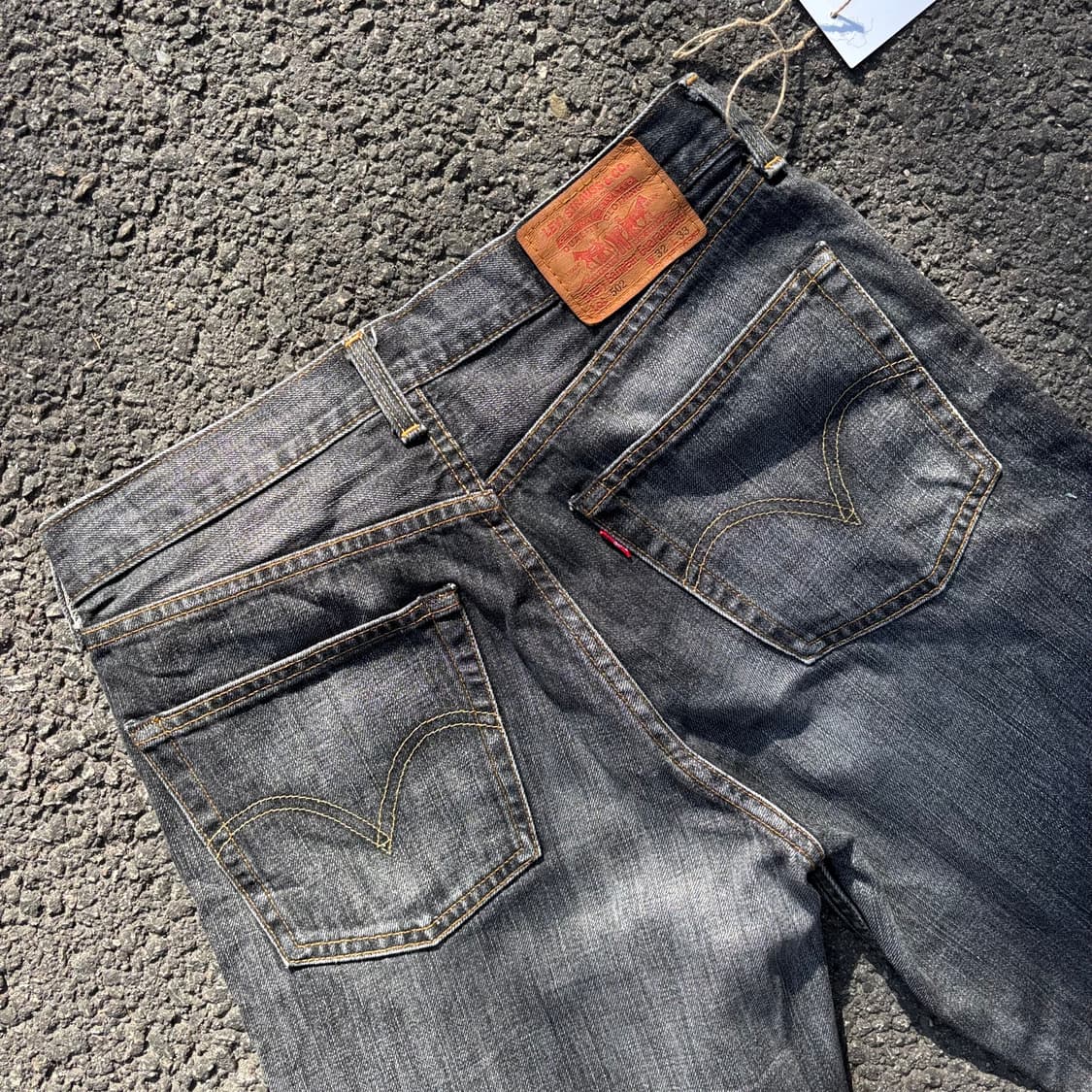 00년대 일본 리바이스 502 블랙 상품이미지9