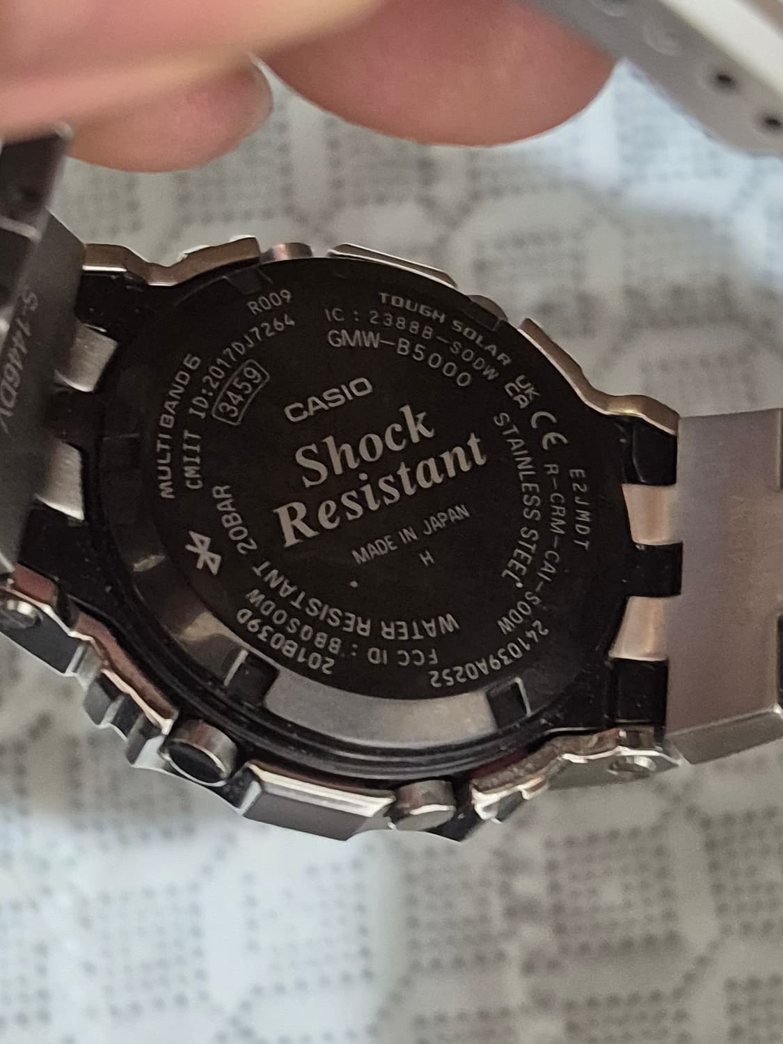 g shock gmw b5000풀매 실버 상품이미지2