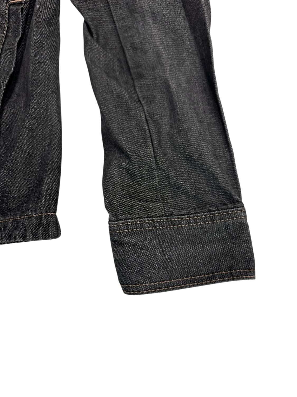 푸부 후부 데님자켓 브라운그레이 (L) 상품이미지6