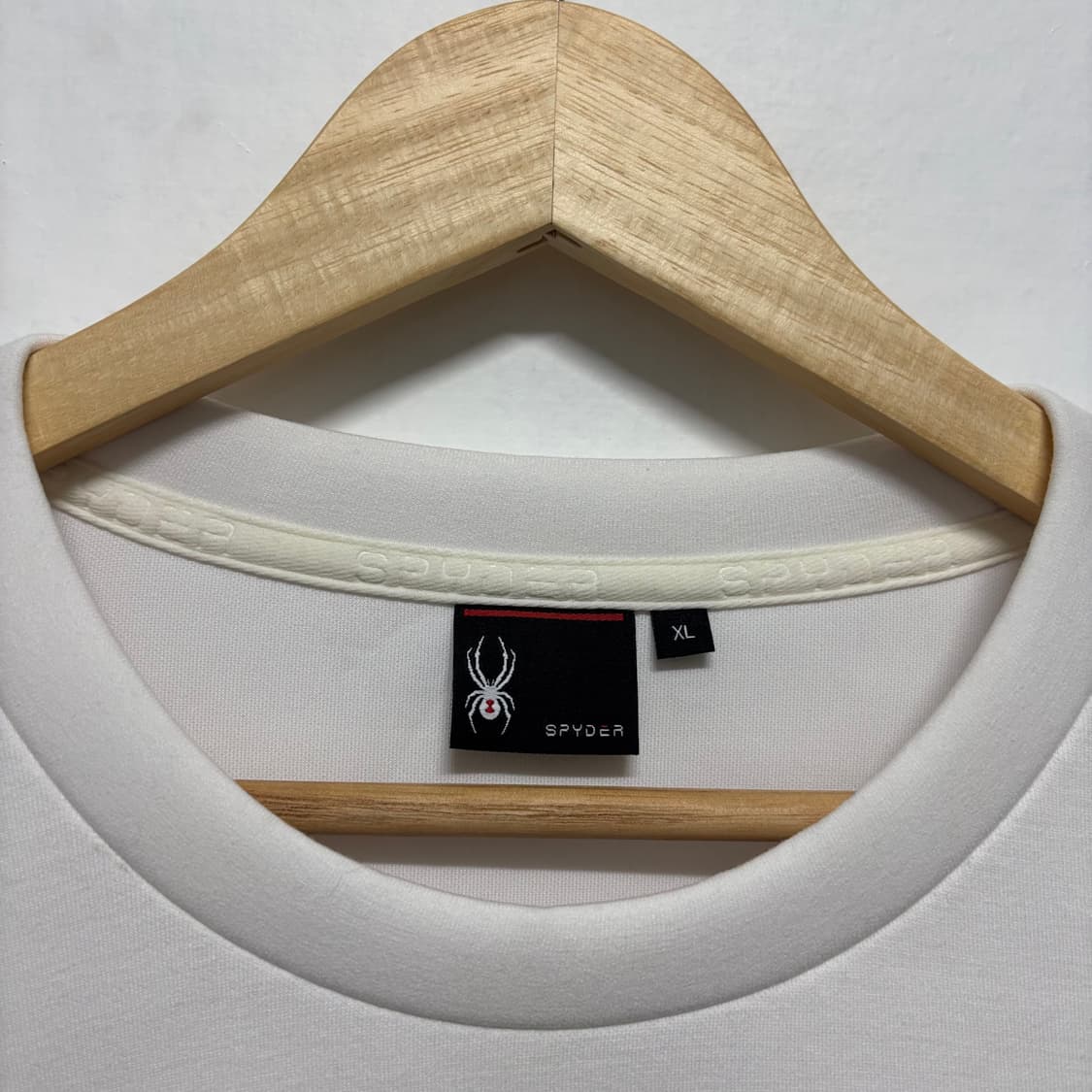 스파이더 흰검 배색 맨투맨 상품이미지4