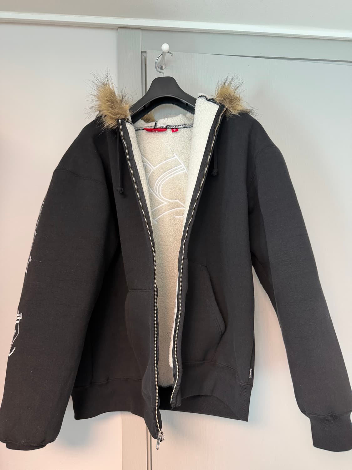 슈프림 포우 퍼 집업 후드 상품이미지2