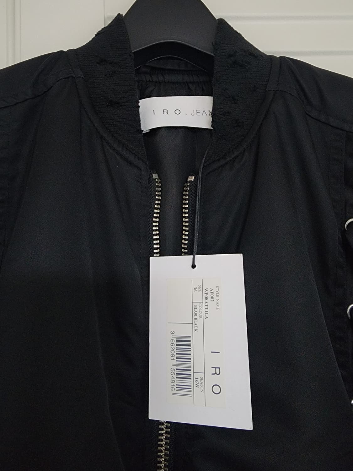 Iro 한섬 수입  오리털 봄버 패딩 새상품 상품이미지6