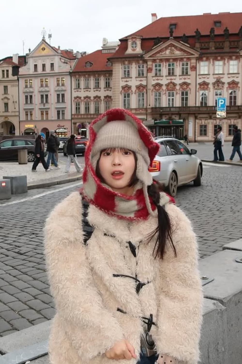 겨울 양털 오버 하프코트 다해님 블로그 마켓 상품이미지4