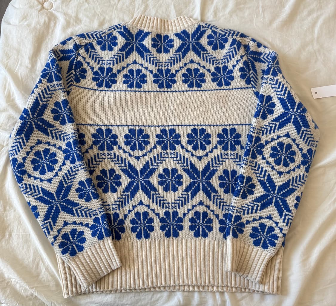 선플라워 페어아일 니트 L 상품이미지2