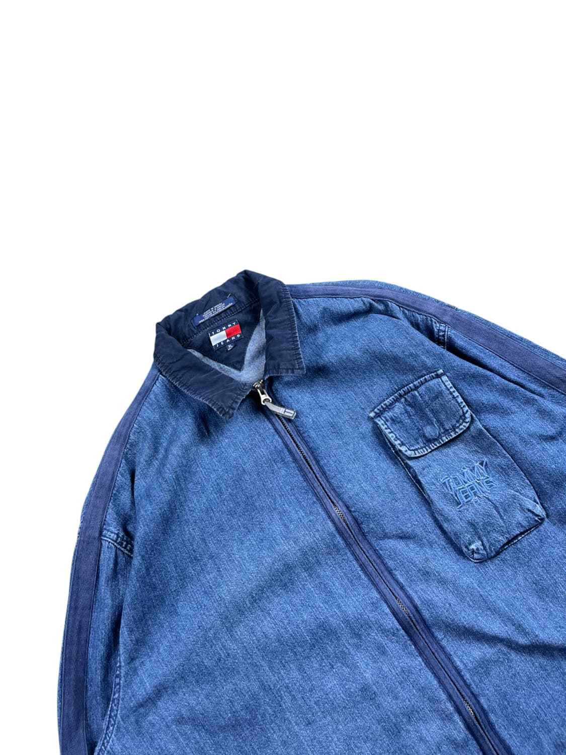 TOMMY JEANS 오버핏 데님 셔츠 상품이미지2