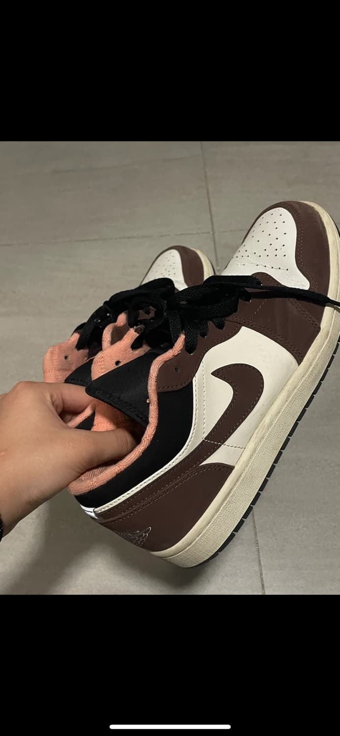 나이키 에어 조던 1 로우 초콜릿 260 상품이미지2