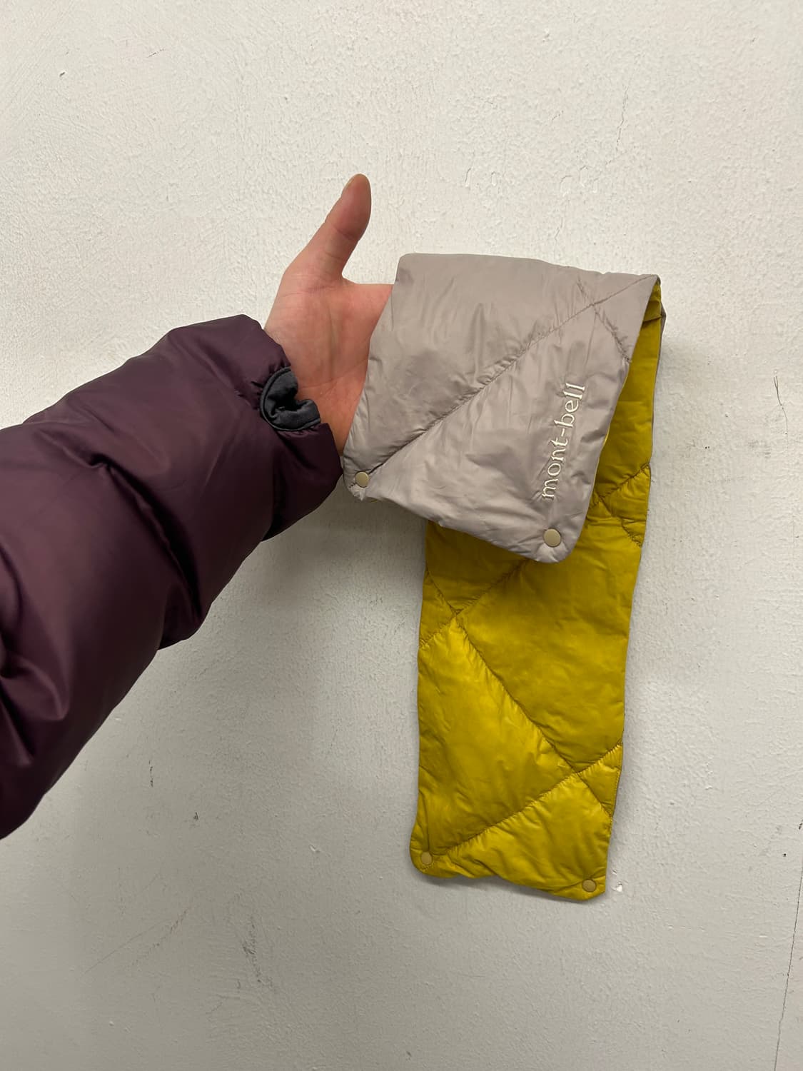 JPN 몽벨 다운 넥워머  상품이미지3