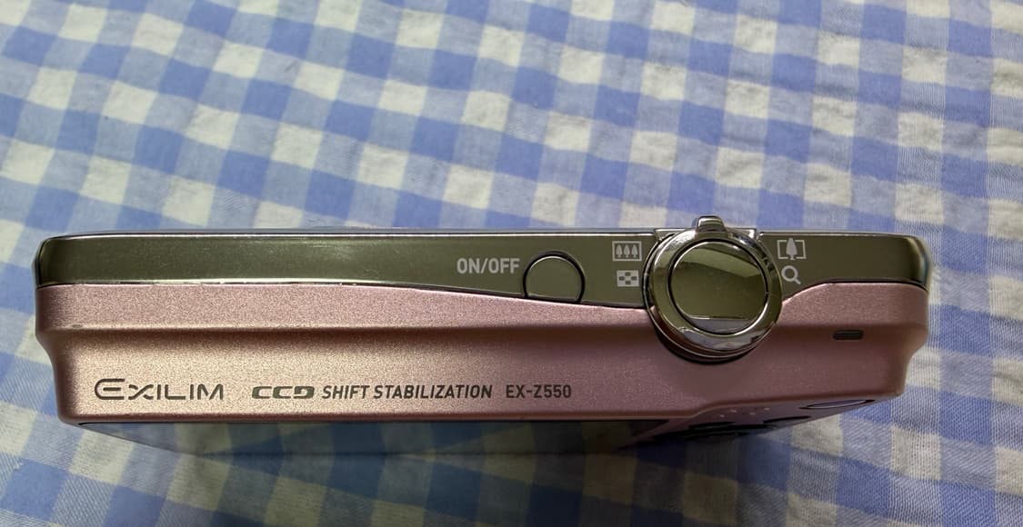 카시오 엑슬림z550 핑크 상품이미지5