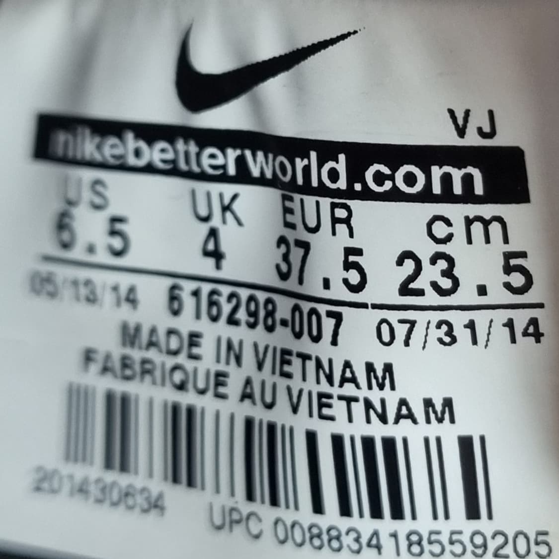 나이키 에어 플라이트 운동화 235 상품이미지6