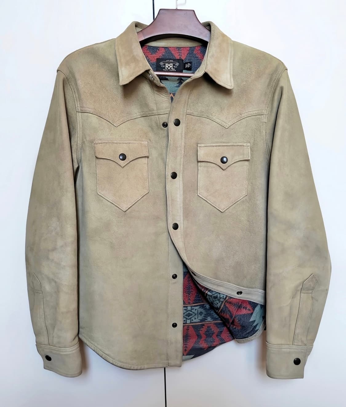 rrl 나바호 스웨이드 셔츠자켓 L 상품이미지1