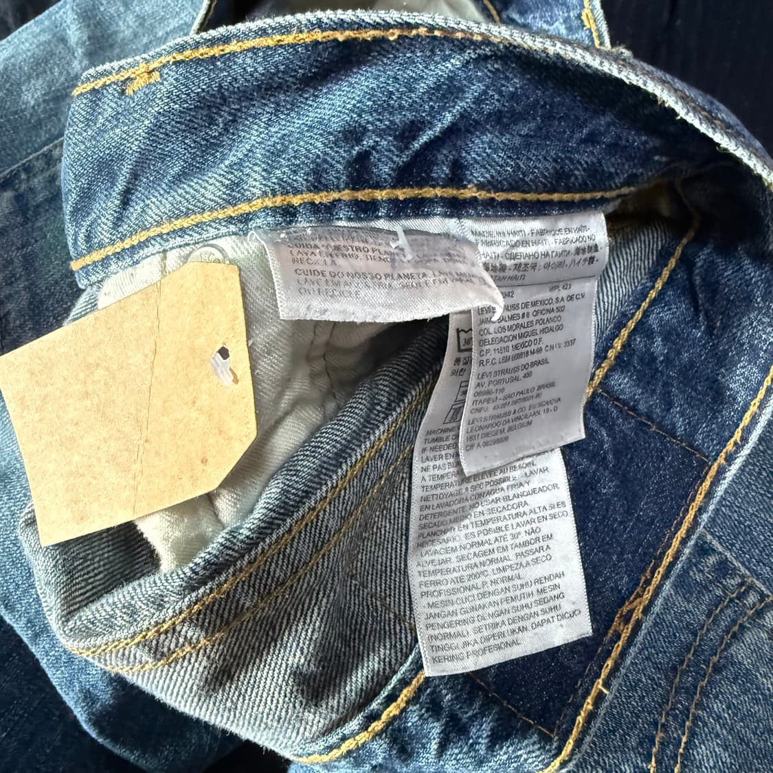 리바이스 501 데님 팬츠 36 상품이미지5