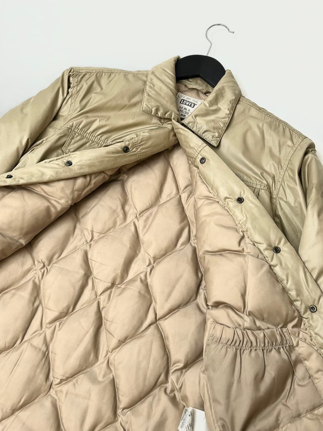 Levi’s 베이지 다운 셔츠 자켓  상품이미지2