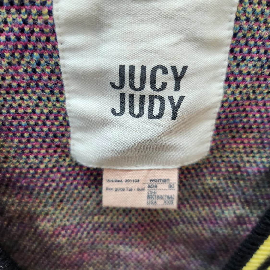 쥬시쥬디 스페이스 오버핏 가디건 80(L~XL) 상품이미지4