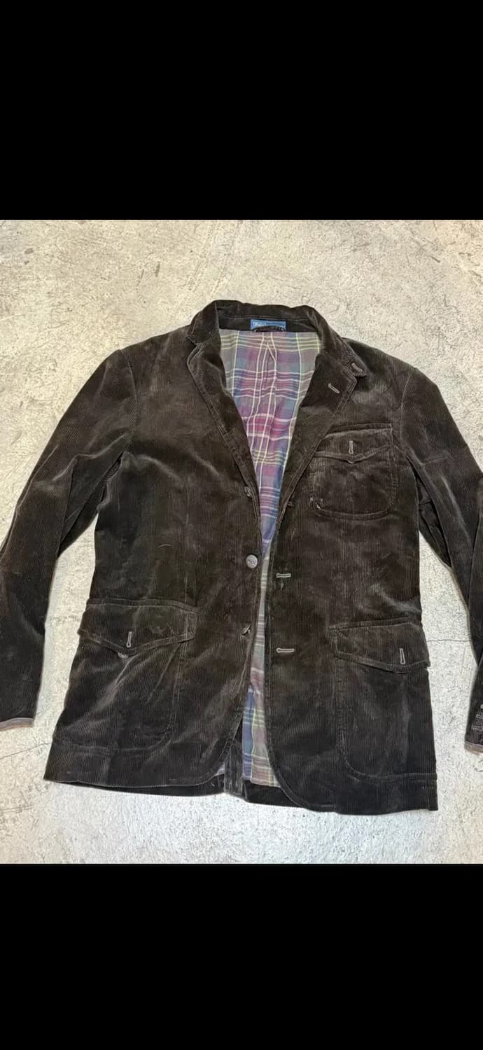 폴로 랄프로렌 빈티지 브라운 코듀로이 자켓 상품이미지2