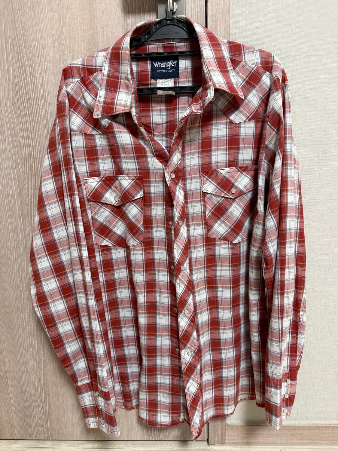 랭글러 체크셔츠 상품이미지1