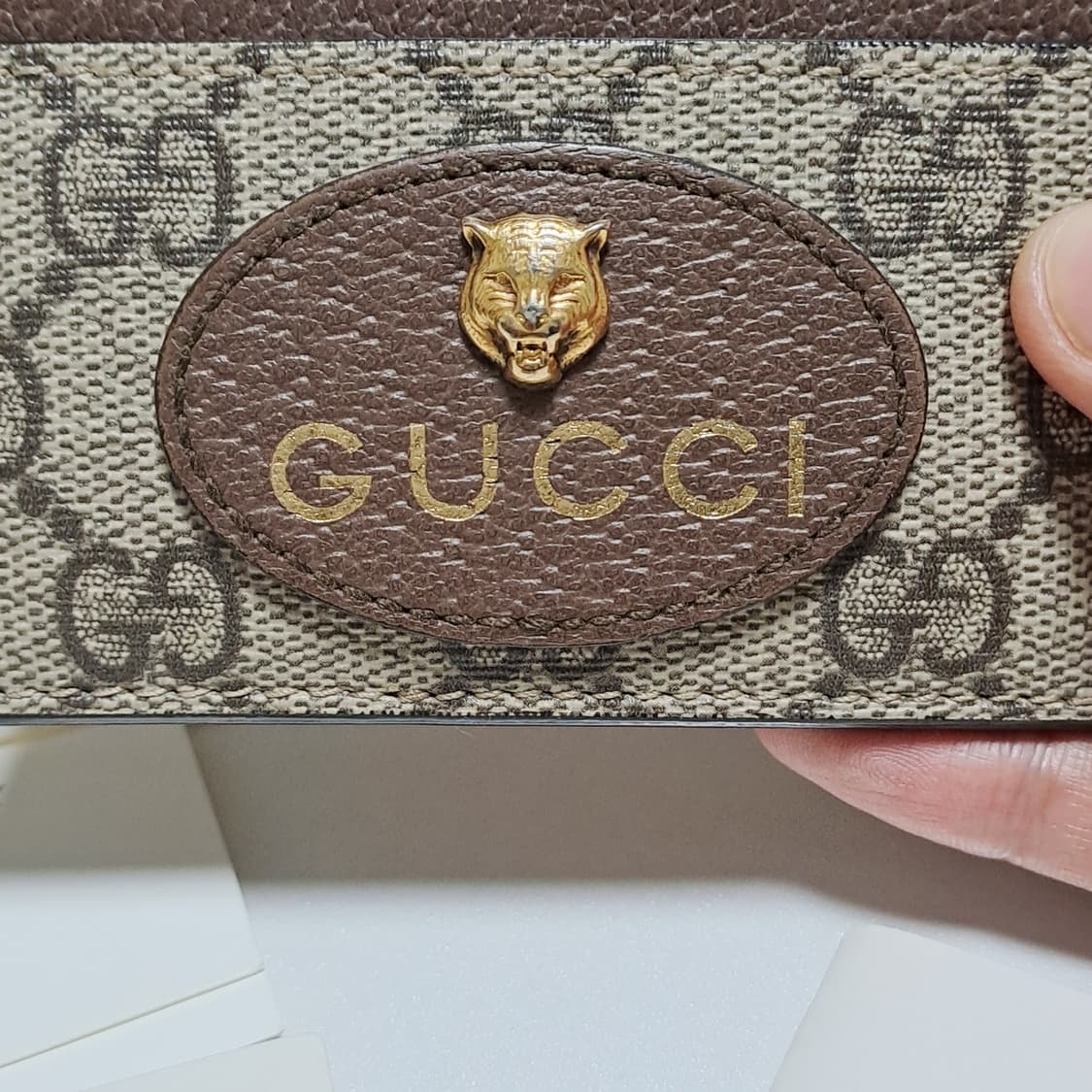 [100%/정품] 구찌 네오 슈프림 카드지갑 풀박스,구찌지갑,구찌카드지갑 상품이미지2