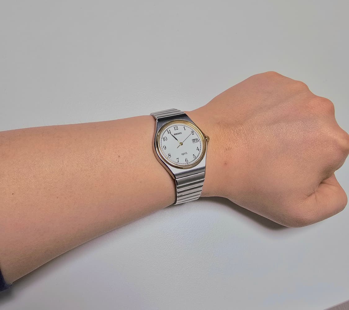 세이코 90's 스피릿 5P32-6B30 바이컬러 아라빅 다이얼 상품이미지5
