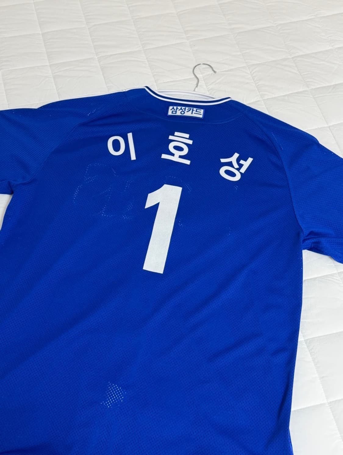 삼성라이온즈 ’25 올드 유니폼 110 / 이호성 마킹 상품이미지2