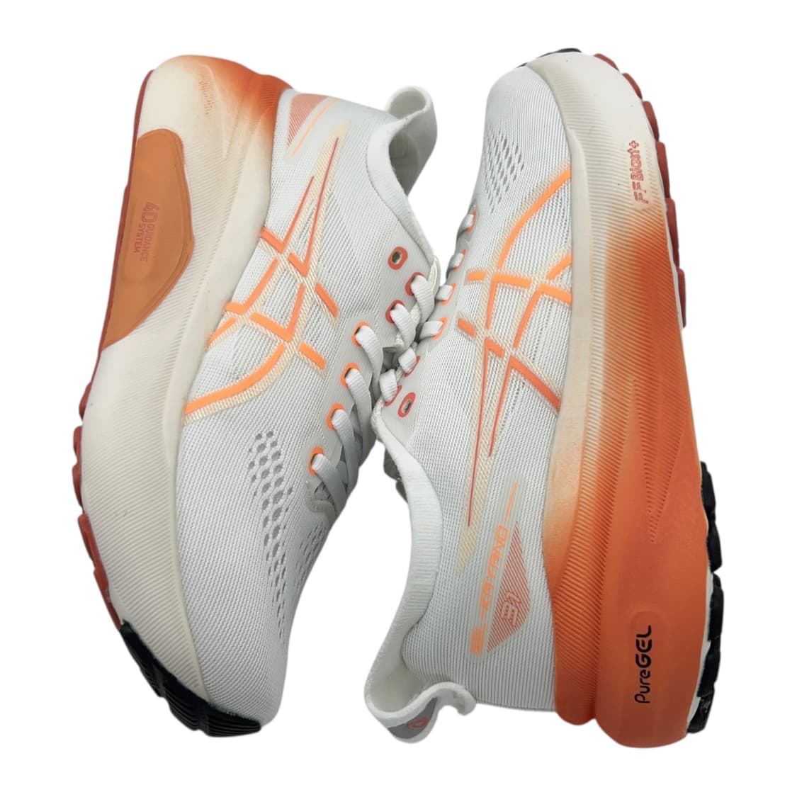 235 W 아식스 젤 카야노31 화이트 페이디드 오렌지 상품이미지3
