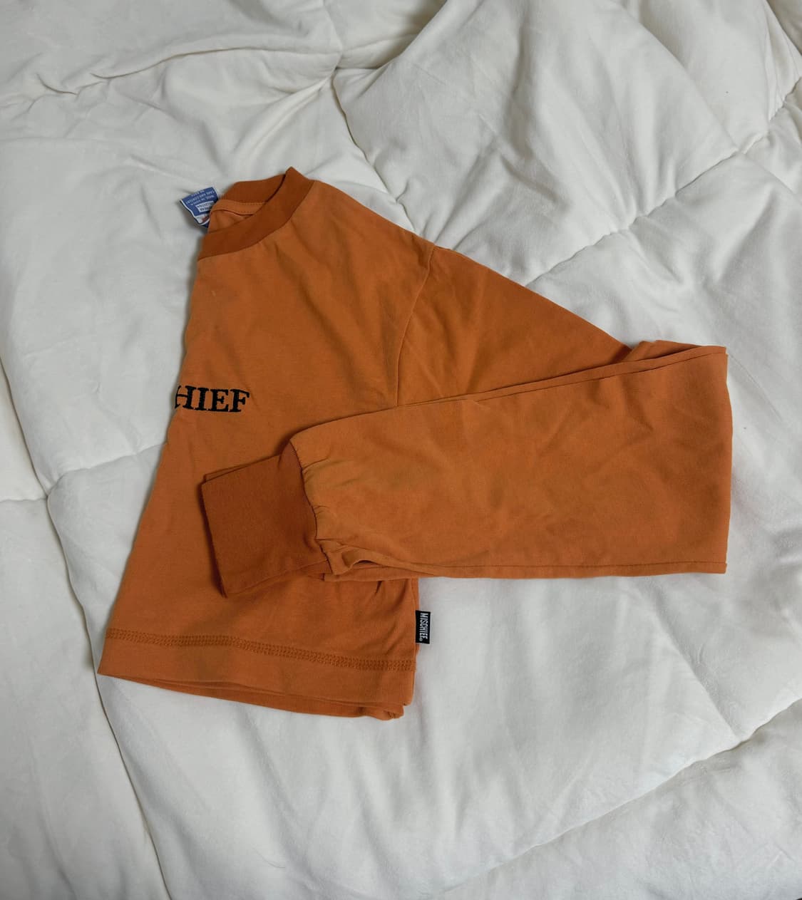 미스치프 크롭 긴팔티 상품이미지1