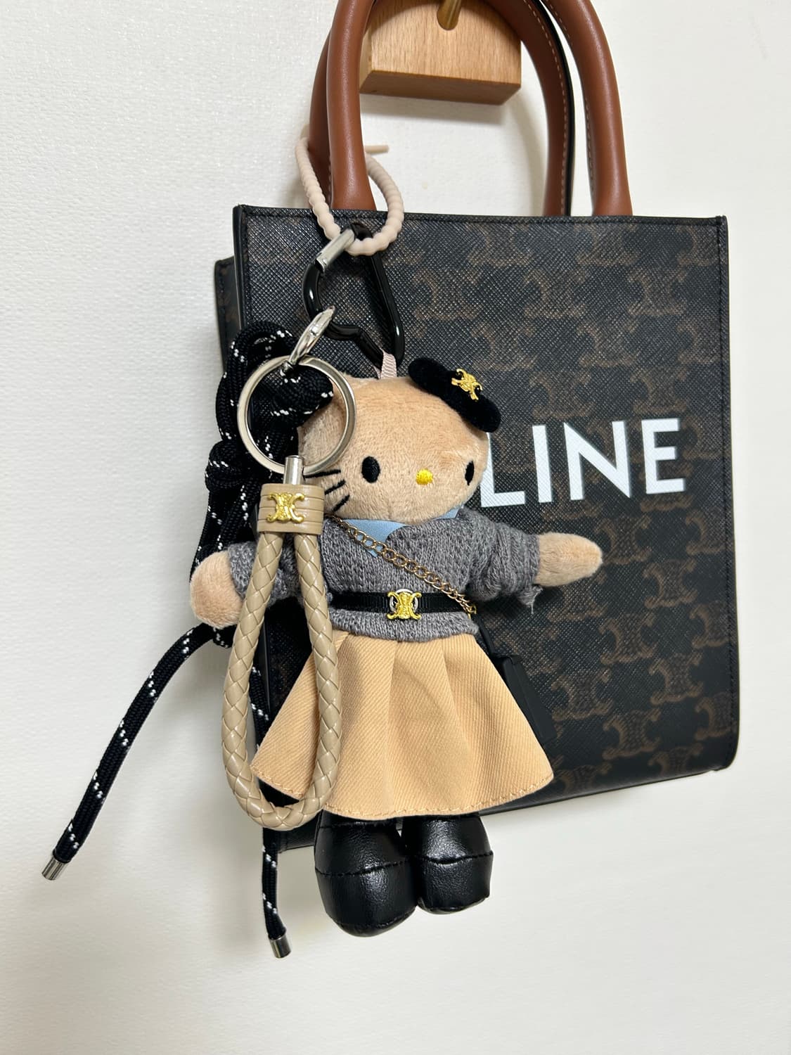 (4)롱다리키티 커스텀키링-데일리 프레피스쿨룩 상품이미지5