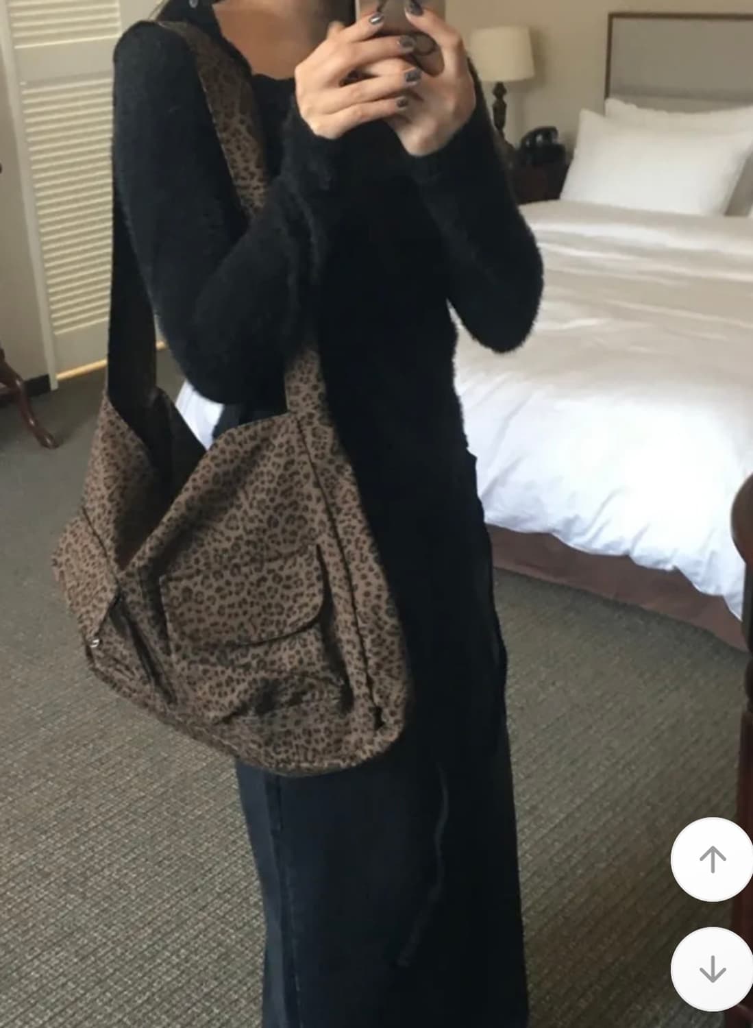 (새상품)레오파드백 호피팩 숄더백 크로스백 상품이미지7