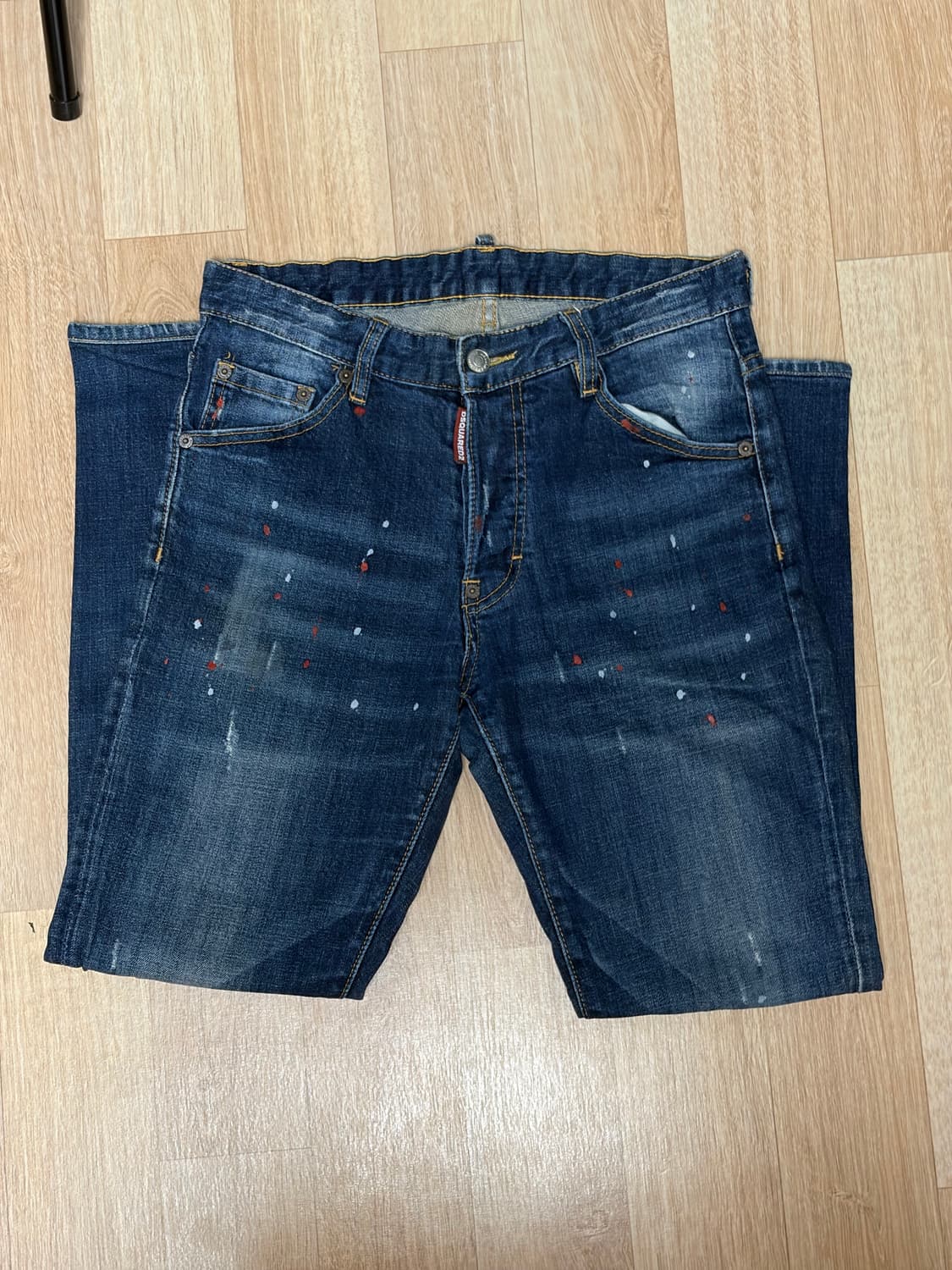 디스퀘어드2 페인트 워싱 청바지 46 상품이미지2