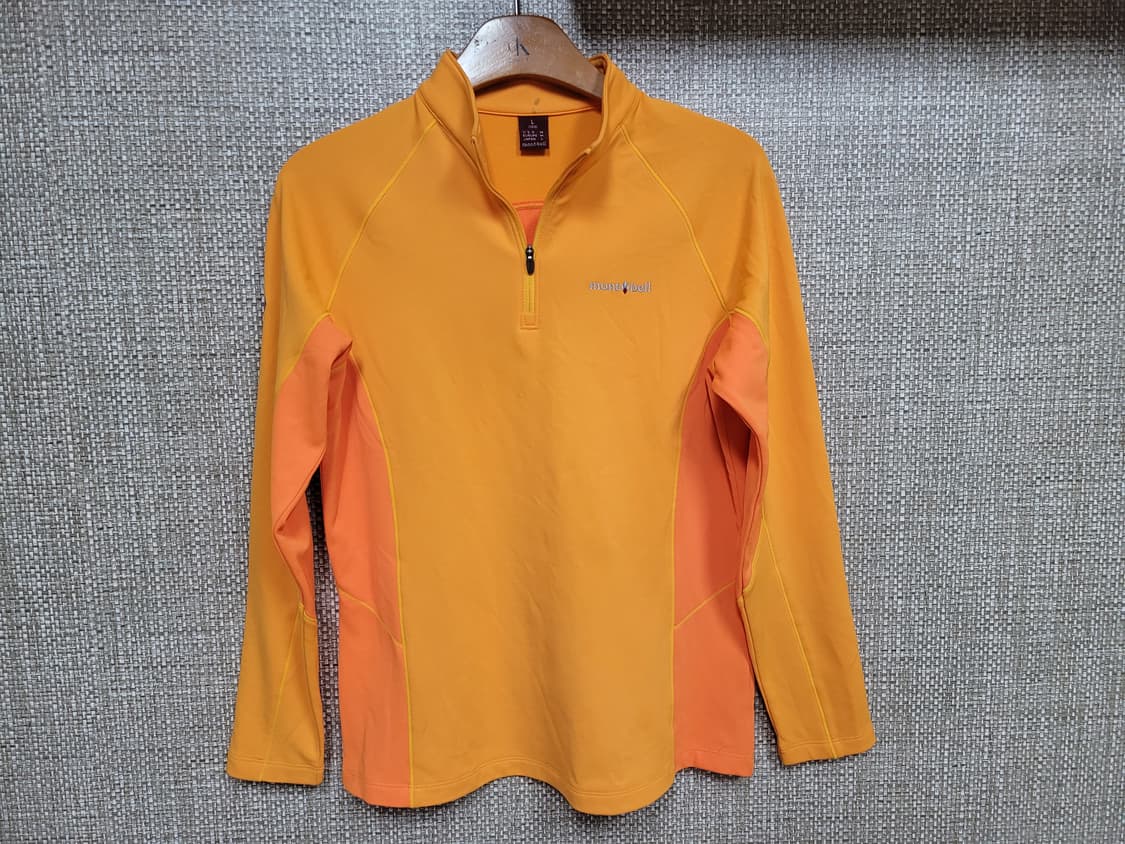 95사이즈 몽벨 집업 티셔츠 등산 아웃도어  상품이미지1