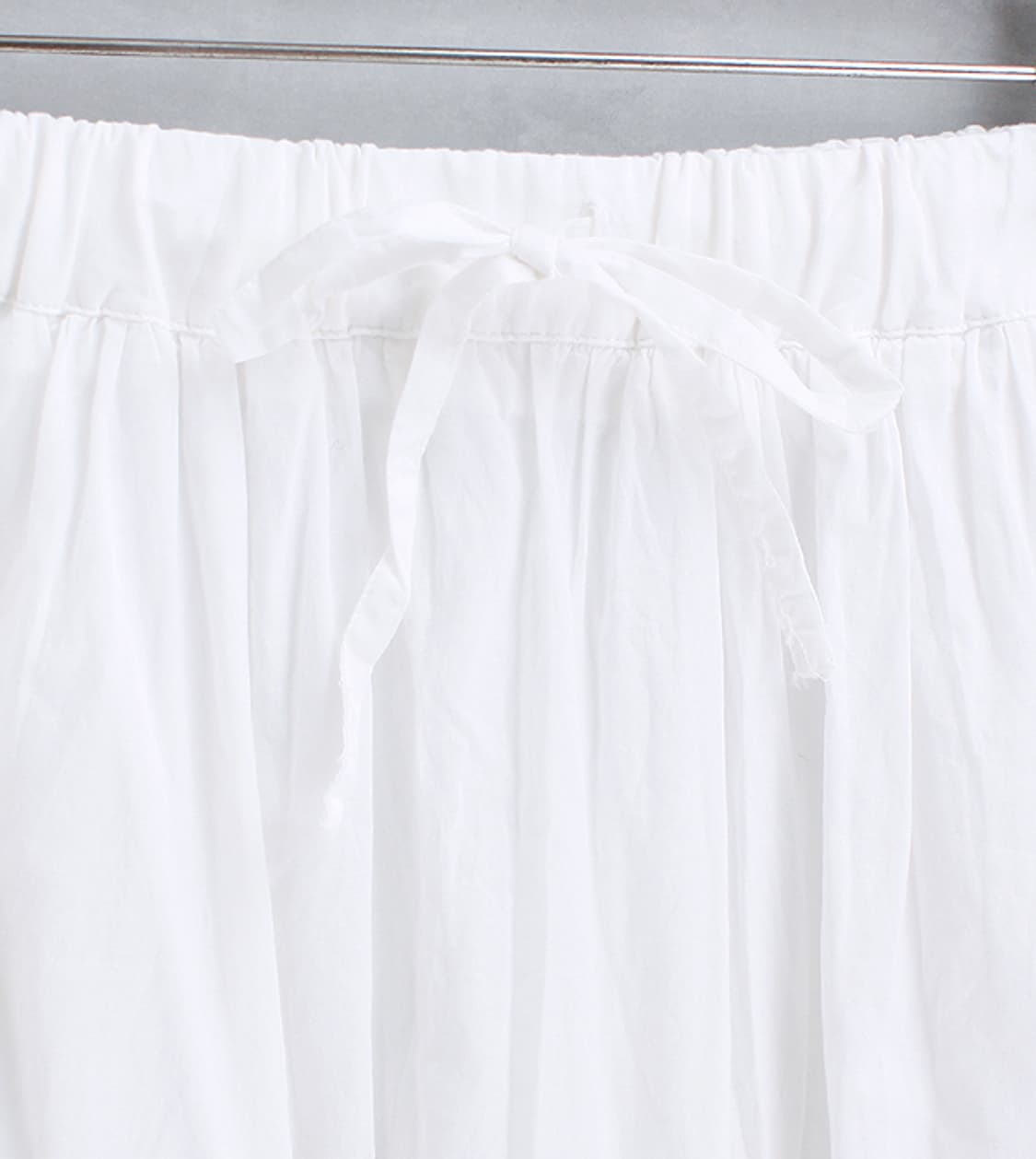 CINEMA CLUB _ white cotton skirt _S4379 상품이미지3