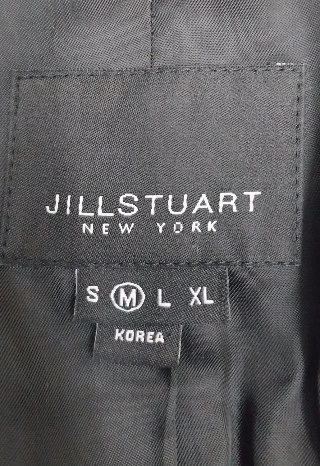 질스튜어트 블랙 캐시미어 혼방 코트 M 상품이미지5