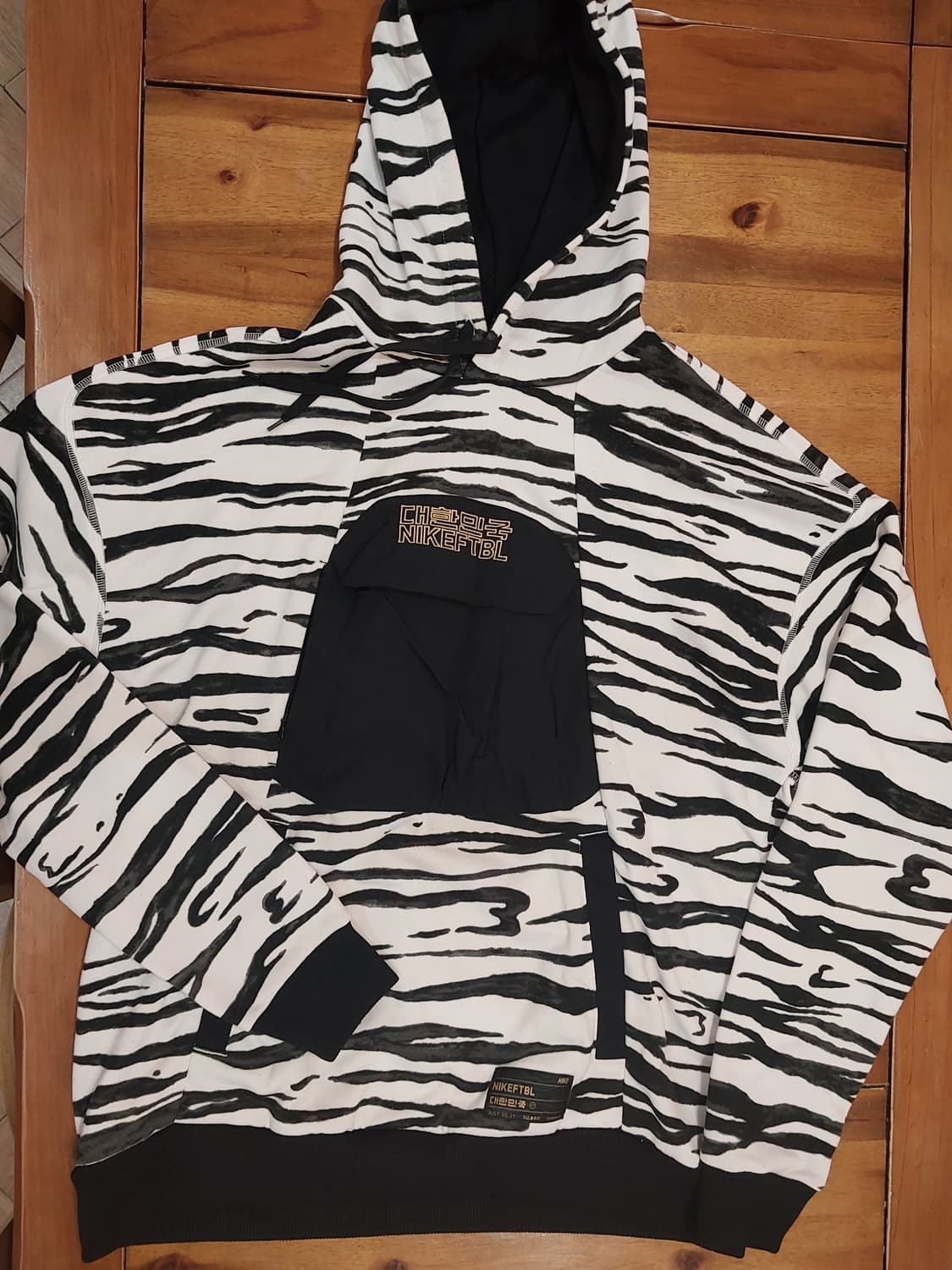 나이키 풋볼 대한민국 국대 풀오버 후드티 백호 XL 상품이미지1