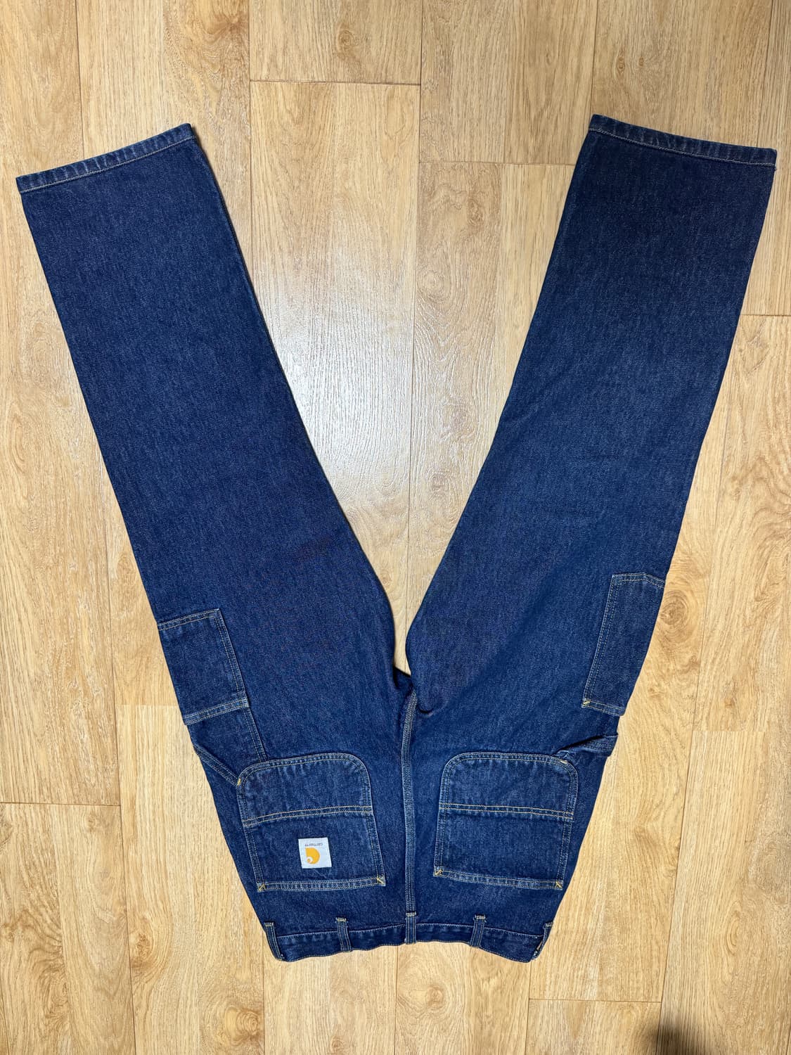 칼하트윕 데님 더블니 블루 린스드 29 상품이미지4