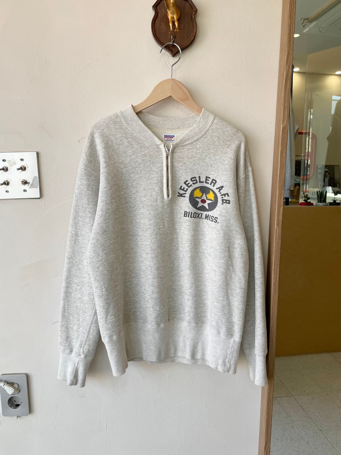 웨어하우스 더블웍스 쿼터집업 스웻셔츠 상품이미지1