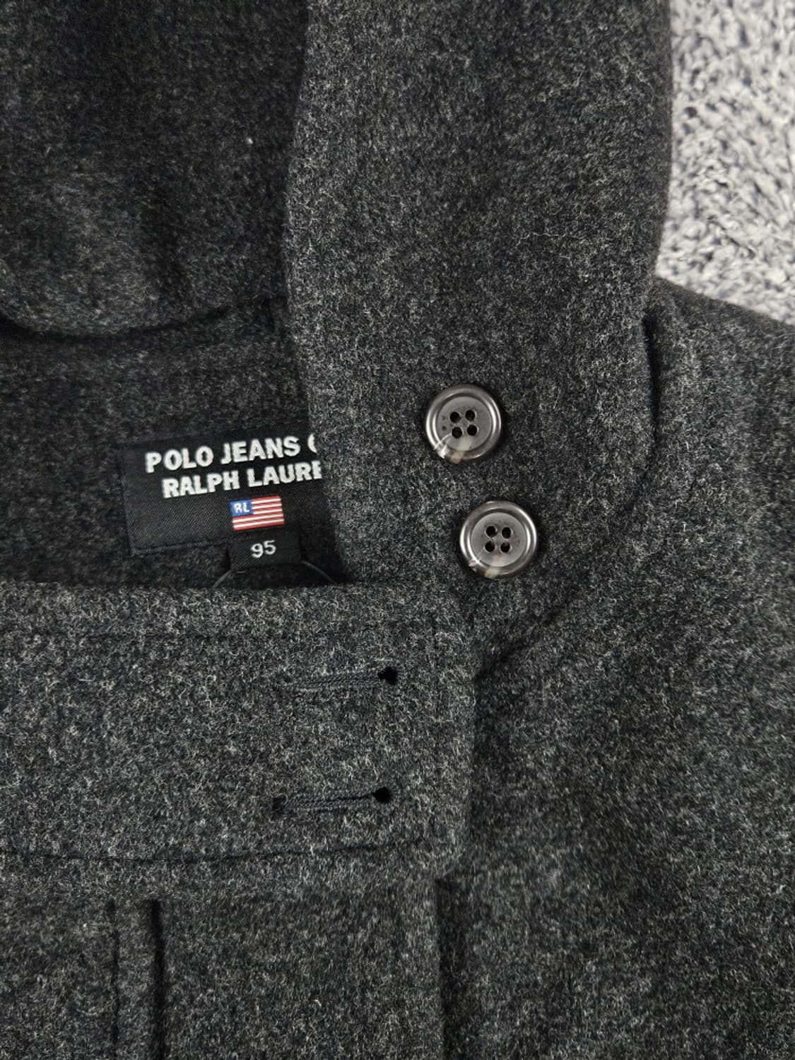 폴로랄프로렌 폴로진스 후드 버튼 더플 코트 ( 95 ) / 10071 상품이미지7