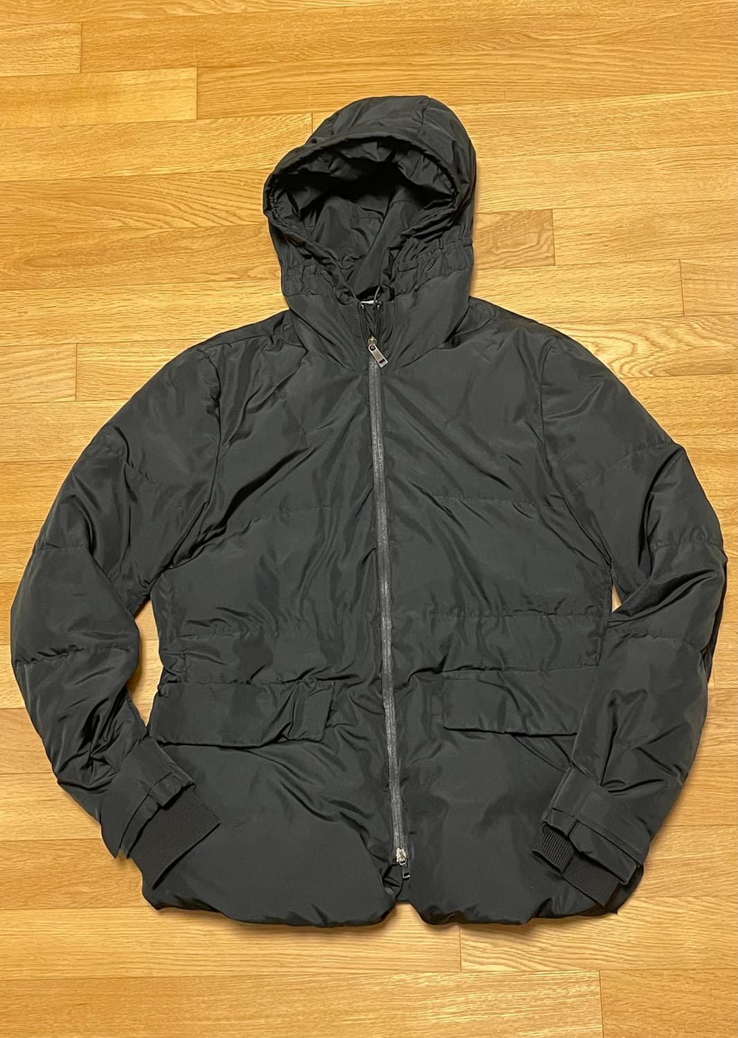 질샌더 블랙 테크니컬 다운 자켓(by 라프 시몬스) 상품이미지2