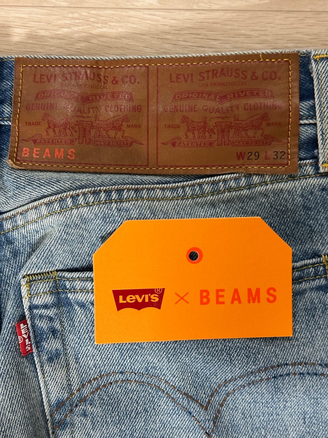 [29/32] 리바이스 빔즈 스테이 루즈(V2) 1944 501 상품이미지3